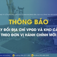 THÔNG BÁO THAY ĐỔI ĐỊA CHỈ THEO ĐƠN VỊ HÀNH CHÍNH MỚI