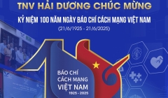 CHÚC MỪNG 100 NĂM NGÀY BÁO CHÍ CÁCH MẠNG VIỆT NAM 