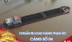 CẢNG SỐ 4 – CHUẨN BỊ SẴN SÀNG ĐÓN THAN NHẬP KHẨU TỪ ÚC 21/8