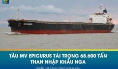 MV EPICURUS – TÀU THAN NGA MỞ ĐẦU KẾ HOẠCH NHẬP KHẨU NĂM 2026