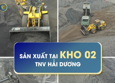 HOẠT ĐỘNG SẢN XUẤT TẠI KHO CẢNG 02 - TNV HẢI DƯƠNG