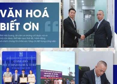 VĂN HOÁ BIẾT ƠN – GIÁ TRỊ MANG DẤU ẤN CON NGƯỜI TNV HẢI DƯƠNG