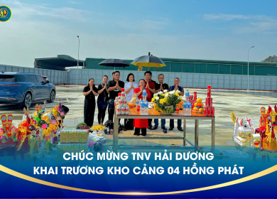 THÔNG BÁO KHAI TRƯƠNG KHO CẢNG SỐ 04