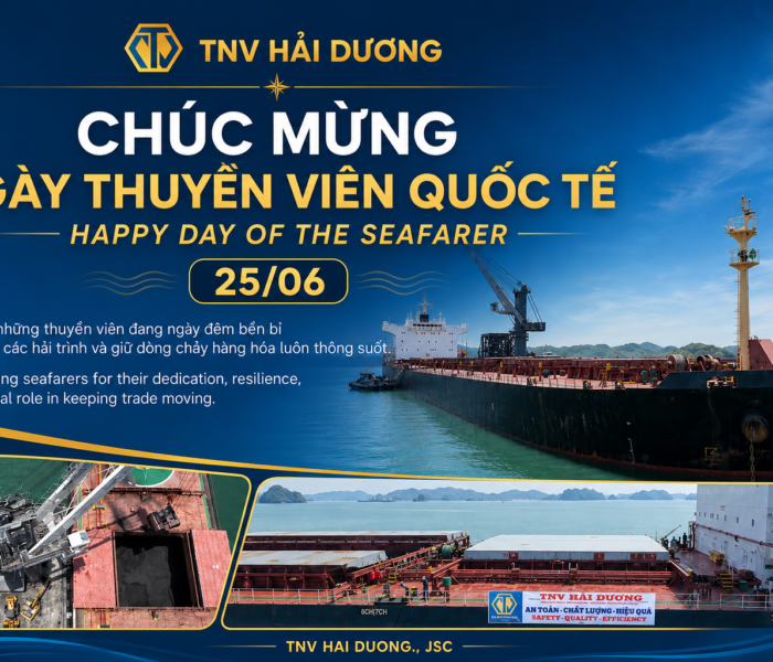 TNV HẢI DƯƠNG CHÚC MỪNG NGÀY THUYỀN VIÊN QUỐC TẾ 25/6